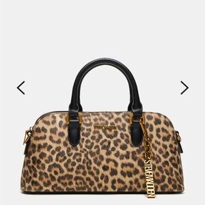 Steve Madden Smyth leopard Animal Print Satchel bag